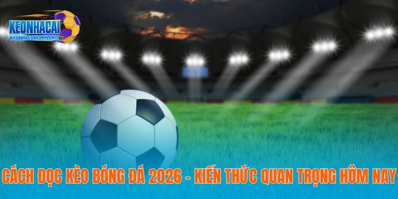 Cách Đọc Kèo Bóng Đá 2026 - Kiến Thức Quan Trọng Hôm Nay